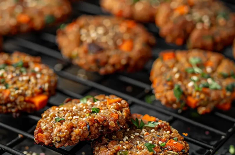 GALETTES DE QUINOA AUX LÉGUMES ET POULET POUR BÉBÉ (DÈS 9 MOIS)