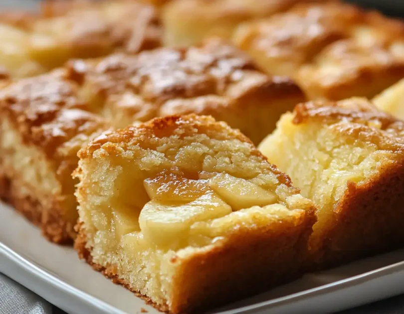 Cake pomme-poire DME pour bébé