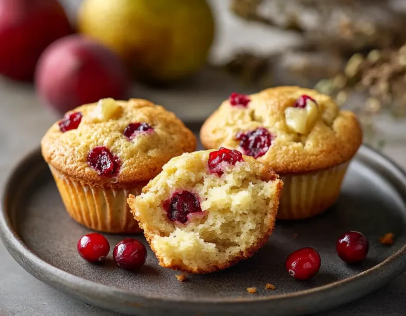 Mini muffins aux fruits d'hiver pour bébé en DME