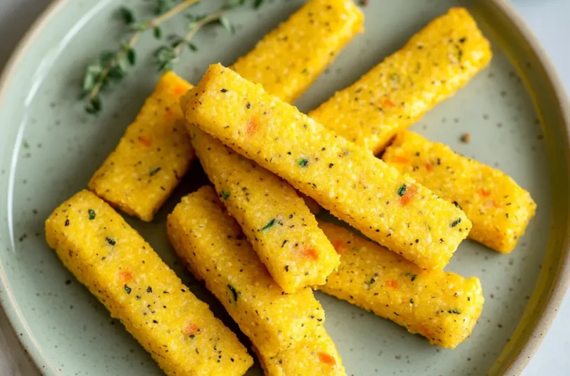 Sticks de polenta aux petits légumes pour bébé (dès 8 mois)