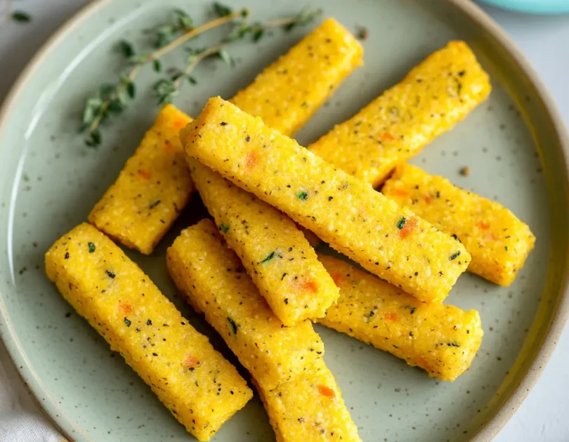 Sticks de polenta aux petits légumes pour bébé (dès 8 mois)