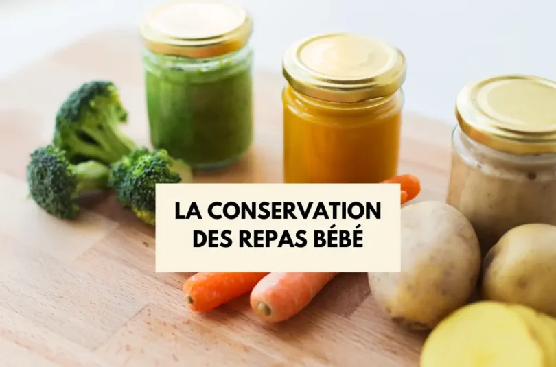 Conservation des repas pour bébé : conseils et astuces