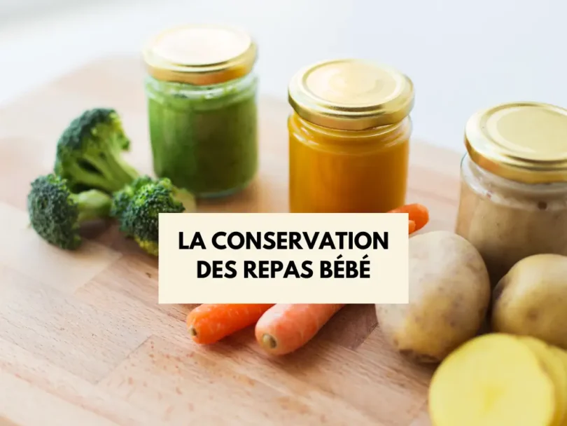 Conservation des repas pour bébé : conseils et astuces