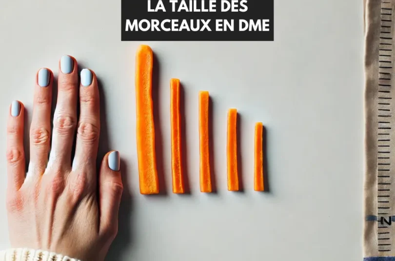 Taille des morceaux DME pour le guide des parents