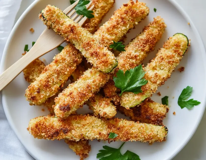 Courgettes Panées à la Chapelure Légère pour Bébé